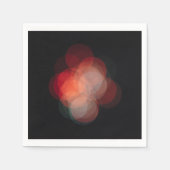 Servilleta personalizada con fotografía bokeh serviette (Vorderseite)