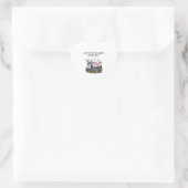 Servilletas 4 de julio Herz-Aufkleber (Tasche)