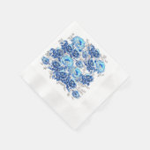 Servilletas blue  serviette (Ecke)