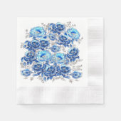 Servilletas blue  serviette (Vorderseite)