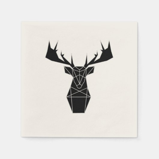 Servilletas ciervo negro serviette (Vorderseite)