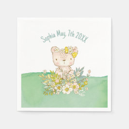 Servilletas de papel de la colección Little Bear Serviette