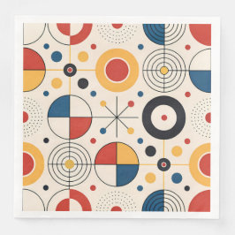 Servilletas diseño geométrico serviette