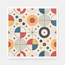 Servilletas diseño geométrico serviette