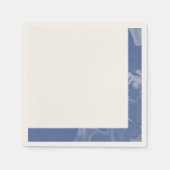 Servilletas elegantes azules serviette (Vorderseite)