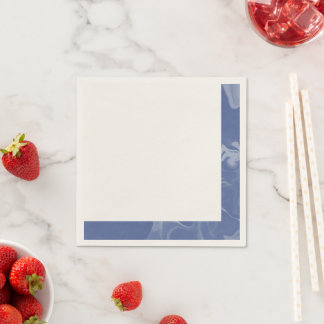 Servilletas elegantes azules serviette