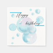 Servilletas para cumpleaños de marineros serviette (Vorderseite)