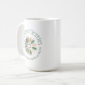 SERVING SISTERS LOGO 15oz Kaffeetasse (Vorderseite Links)