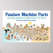 Serving SoCal Custom Poster (Vorne)