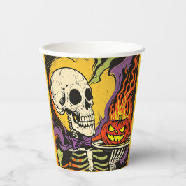 "Serving up Scares" Replica Circa 1950er Pappbecher