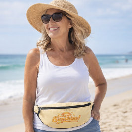 Serving Up Sunshine - Pickleball Tennis Volleyball Bauchtasche