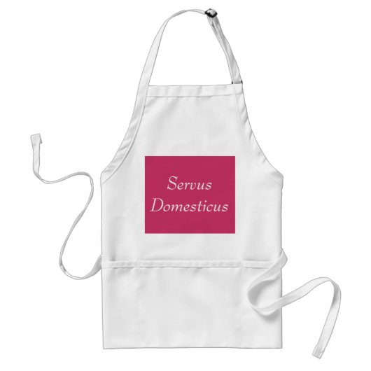 Servus Domesticus Schürze (Vorne)