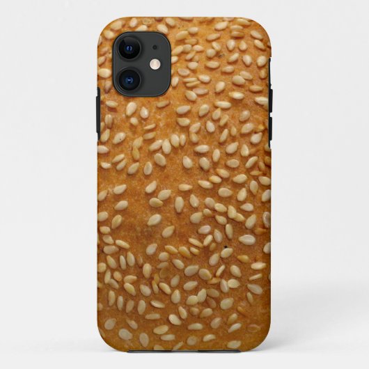 Sesam-Brötchen Case-Mate iPhone Hülle (Rückseite)