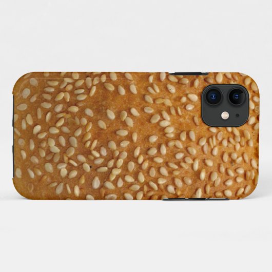 Sesam-Brötchen Case-Mate iPhone Hülle (Rückseite (Horizontal))