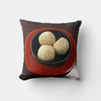 Sesam-Kugeln Jian Dui Dim Sum asiatischer Dessert Kissen