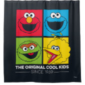 Sesam-Straße | die ursprünglichen coolen Kinder Duschvorhang (Vorderseite)