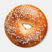Sesame Bagel Magnet (Vorne)