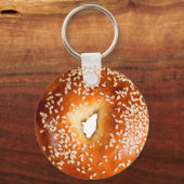 Sesame Bagel Schlüsselanhänger (Rückseite)