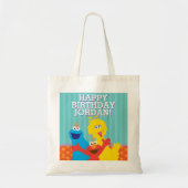 Sesame Pals Birthday Pattern Tragetasche (Vorne)