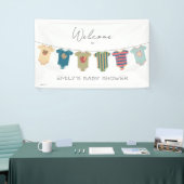 Sesame Pals Bodysuits Baby Dusche Empfang Banner (Messeveranstaltung)