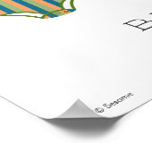 Sesame Pals Bodysuits Baby Dusche Empfang Poster (Ecke)