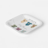 Sesame Pals Bodysuits Baby Shower Pappteller (Gewinkelt)