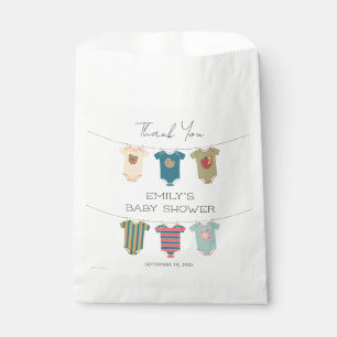 Sesame Pals Bodysuits Kinderdusche Danke Geschenktütchen