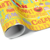 Sesame Pals Celebration Pattern Geschenkpapier (Rolleneckpunkt)