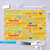 Sesame Pals Celebration Pattern Seidenpapier (Handwerk)