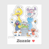 Sesame Pals Doodley Graphic Aufkleber (Blatt)