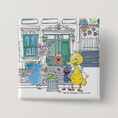 Sesame Pals Doodley Graphic Button (Vorderseite)