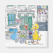 Sesame Pals Doodley Graphic Magnet (Vorne)