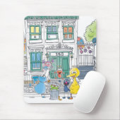 Sesame Pals Doodley Graphic Mousepad (Mit Mouse)
