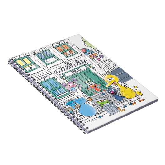 Sesame Pals Doodley Graphic Notizblock (Rechte Seite)