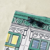 Sesame Pals Doodley Graphic Strandtuch (Beispiel)