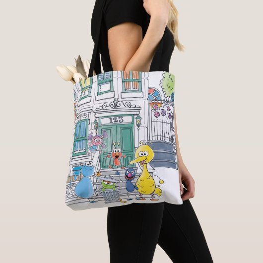 Sesame Pals Doodley Graphic Tasche (Von Nahem)