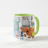 Sesame Pals Doodley Graphic Tasse (VorderseiteRechts)