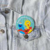 Sesame Pals Geburtstagsfeier Button (Beispiel)