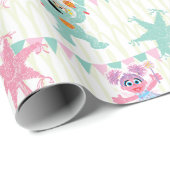 Sesame Pals Piñata Party Pattern Geschenkpapier (Rolleneckpunkt)