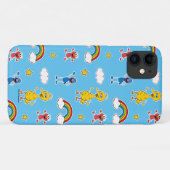 Sesame Pals Rainbow Doodley Pattern Case-Mate iPhone Hülle (Rückseite (Horizontal))