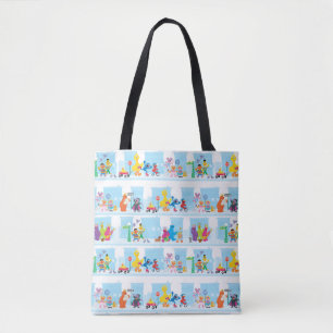 Sesame Pals Spaziergang entlang der Sesamstraße M Tasche