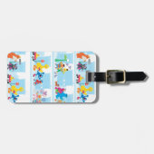 Sesame Pals Spaziergang entlang der Sesamstraße Mu Gepäckanhänger (Vorderseite horizontal)