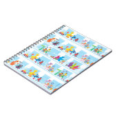 Sesame Pals Spaziergang entlang der Sesamstraße Mu Notizblock (Linke Seite)