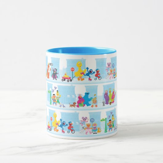Sesame Pals Spaziergang entlang der Sesamstraße Mu Tasse (Zentrum)