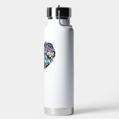 Sesame Sesame | Count von Count Doodle Heart Trinkflasche (Links)