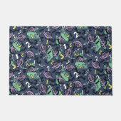 Sesame Sesame | Count von Count Doodle Pattern Fußmatte (Vorderseite)