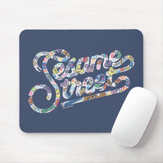 Sesame Sesame | Doodle-Logo Mousepad (Mit Mouse)