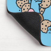 Sesame Sesame | Krümelmonster-Doodle-Herz Mousepad (Ecke)