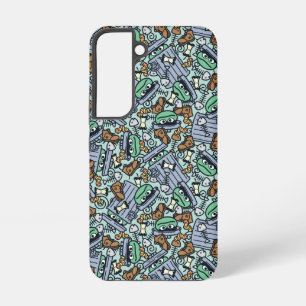 Sesame Sesame Oscar der Mülleimer Muster Samsung Galaxy Hülle