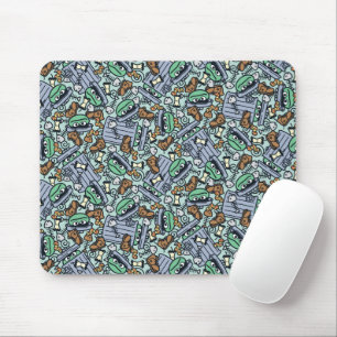 Sesame Sesame   Oscar für das Grouch Muster Mousepad
